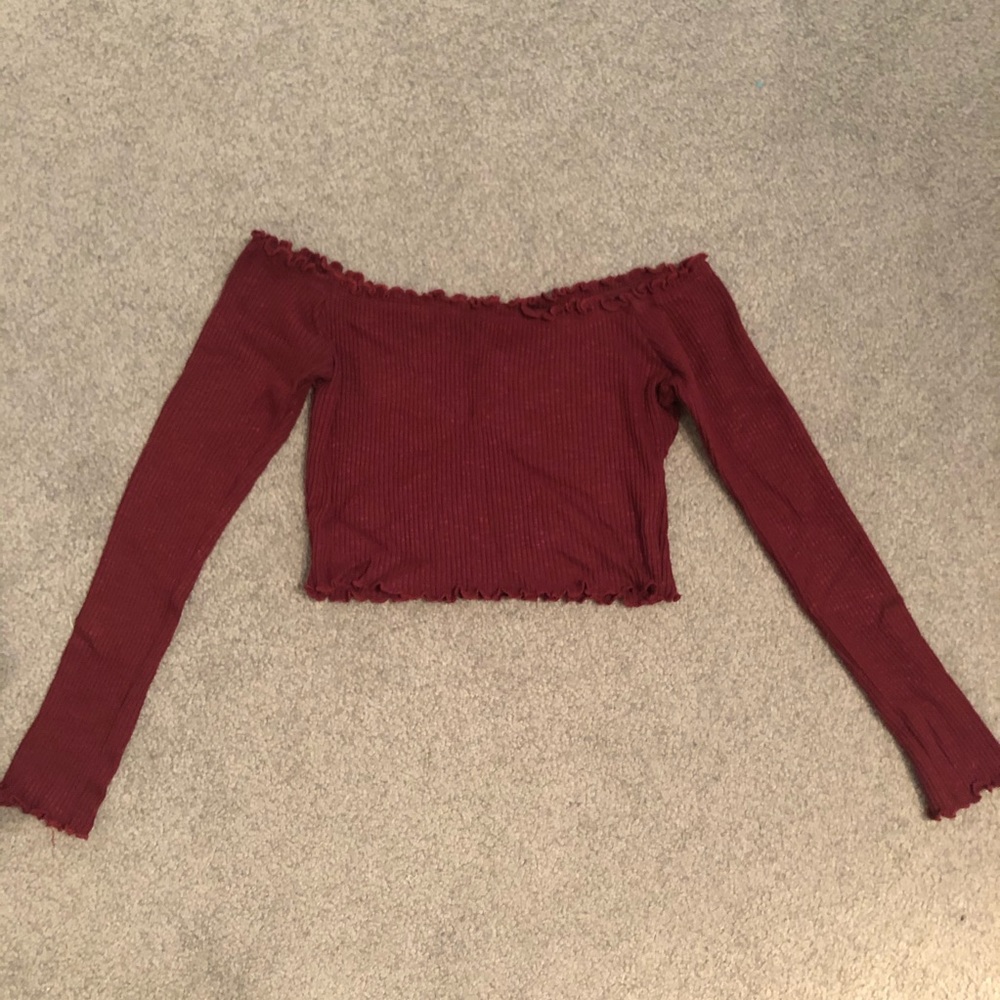 2 FOR 20 ✨ NECESSARY CLOTHING LONG SLEEVE CROPTOP
